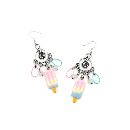 LGBTQ+ Trans Popsicle Earrings