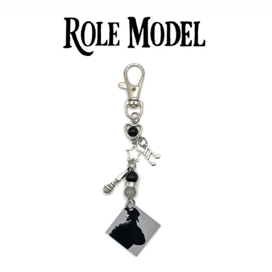 Role Model Kansas Anymore Beaded Charm Keychain