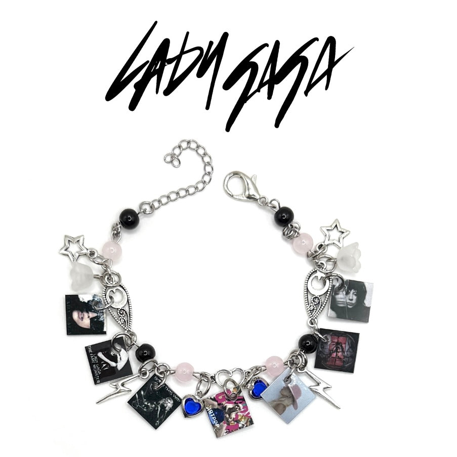 Lady Gaga Mini Album Charm Bracelet 2.0