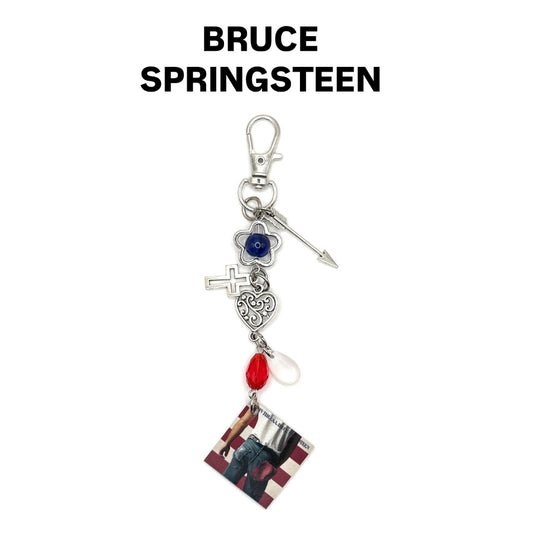 Bruce Springsteen Born in the USA Album Keychain
