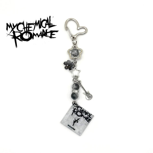 My Chemical Romance The Black Parade Album Charm Keychain