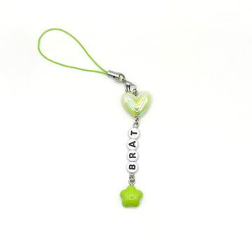 Charli XCX Brat Cell Phone Charm