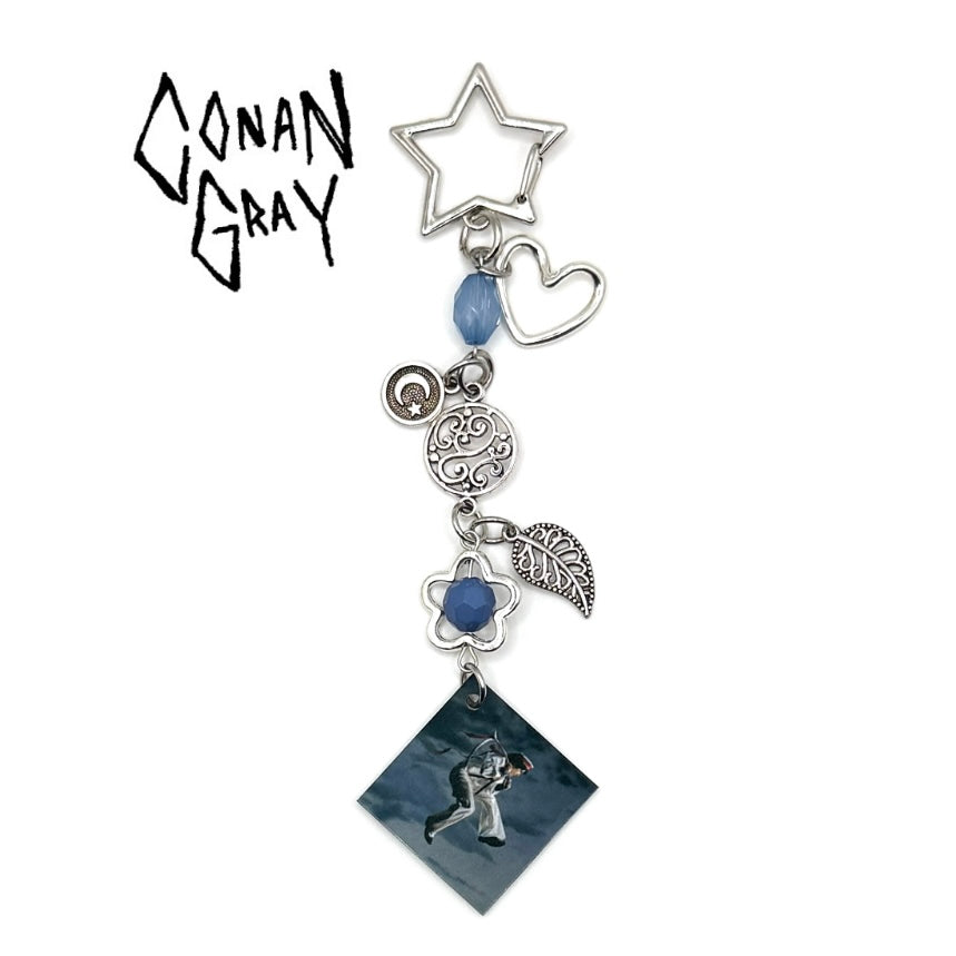 Conan Gray Wishbone Album Charm Keychain 3.0