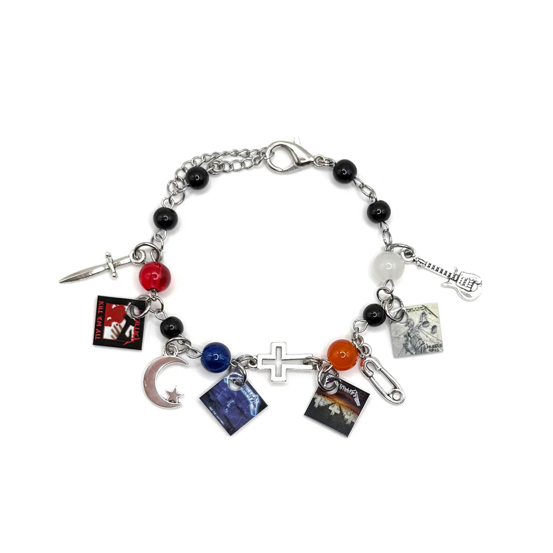 Metallica Mini Album Charm Bracelet