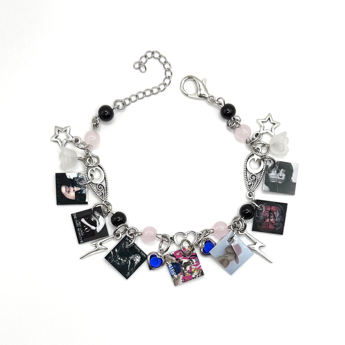 Lady Gaga Mini Album Charm Bracelet 2.0