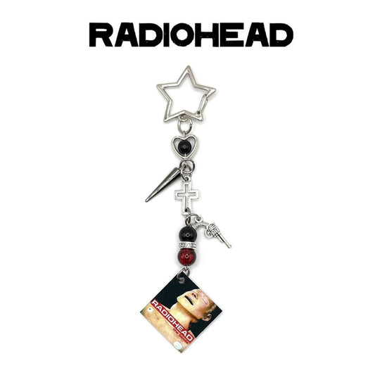 Radiohead The Bends Album Charm Keychain 3.0