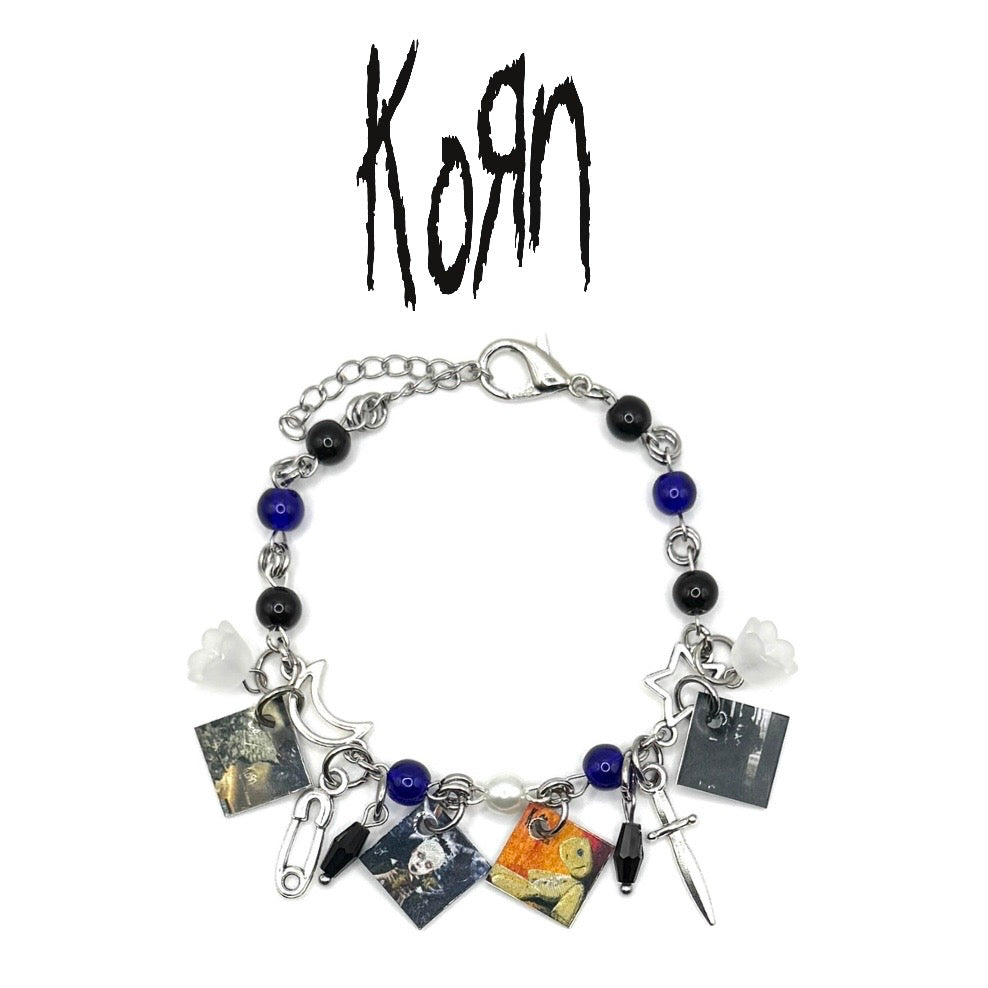 Korn Mini Album Charm Bracelet
