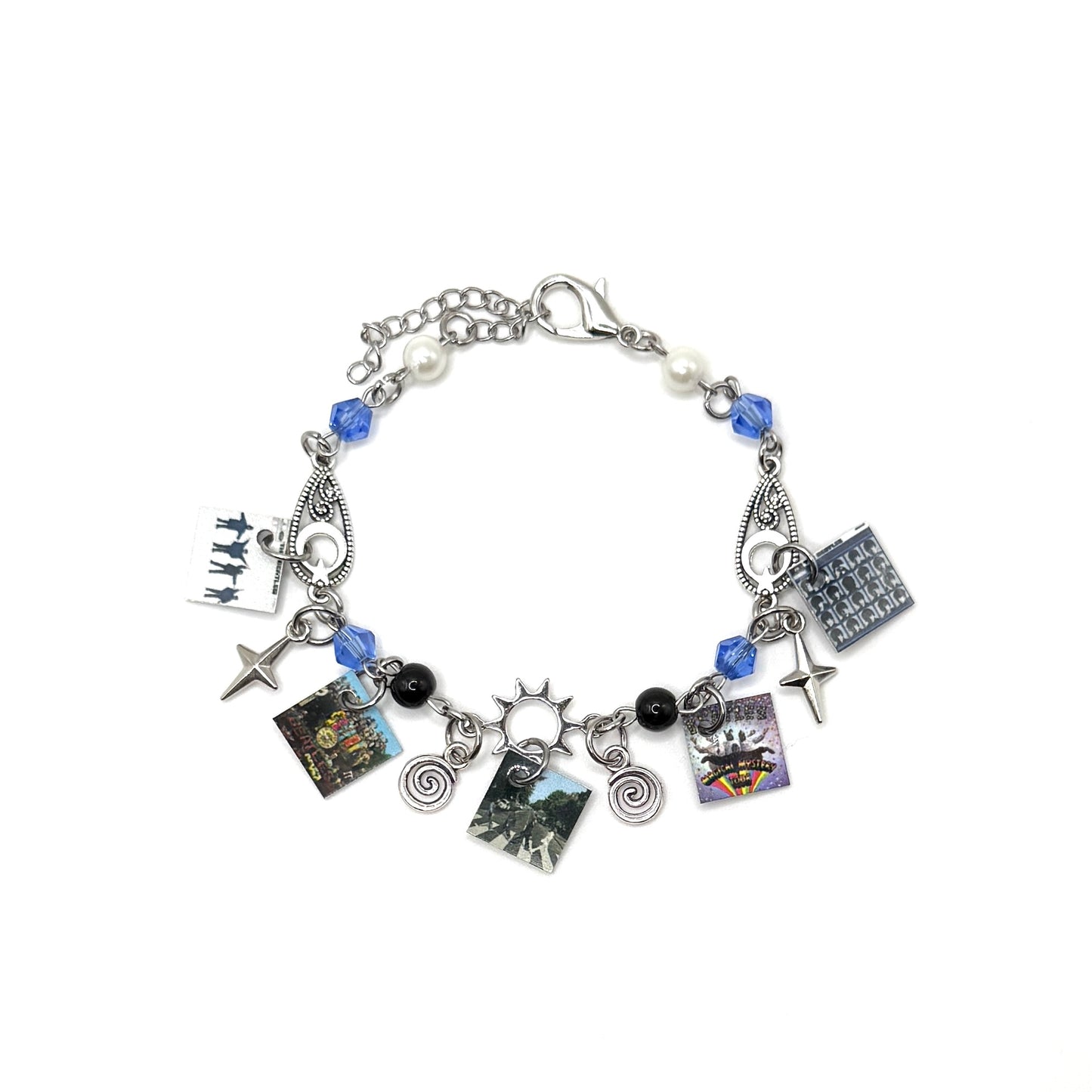 The Beatles Miniature Album Charm Bracelet