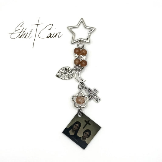 Ethel Cain Inbred EP Cover Charm Keychain
