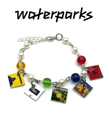 Waterparks Mini Album Charm Bracelet