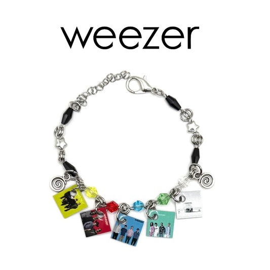 Weezer Mini Album Charm Bracelet