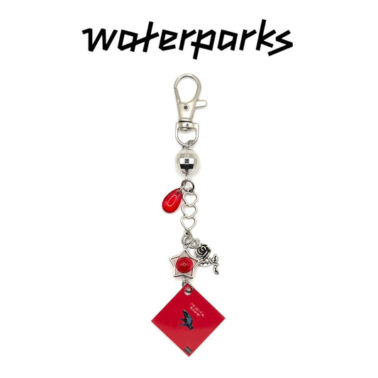 Waterparks Intellectual Property Album Charm Keychain