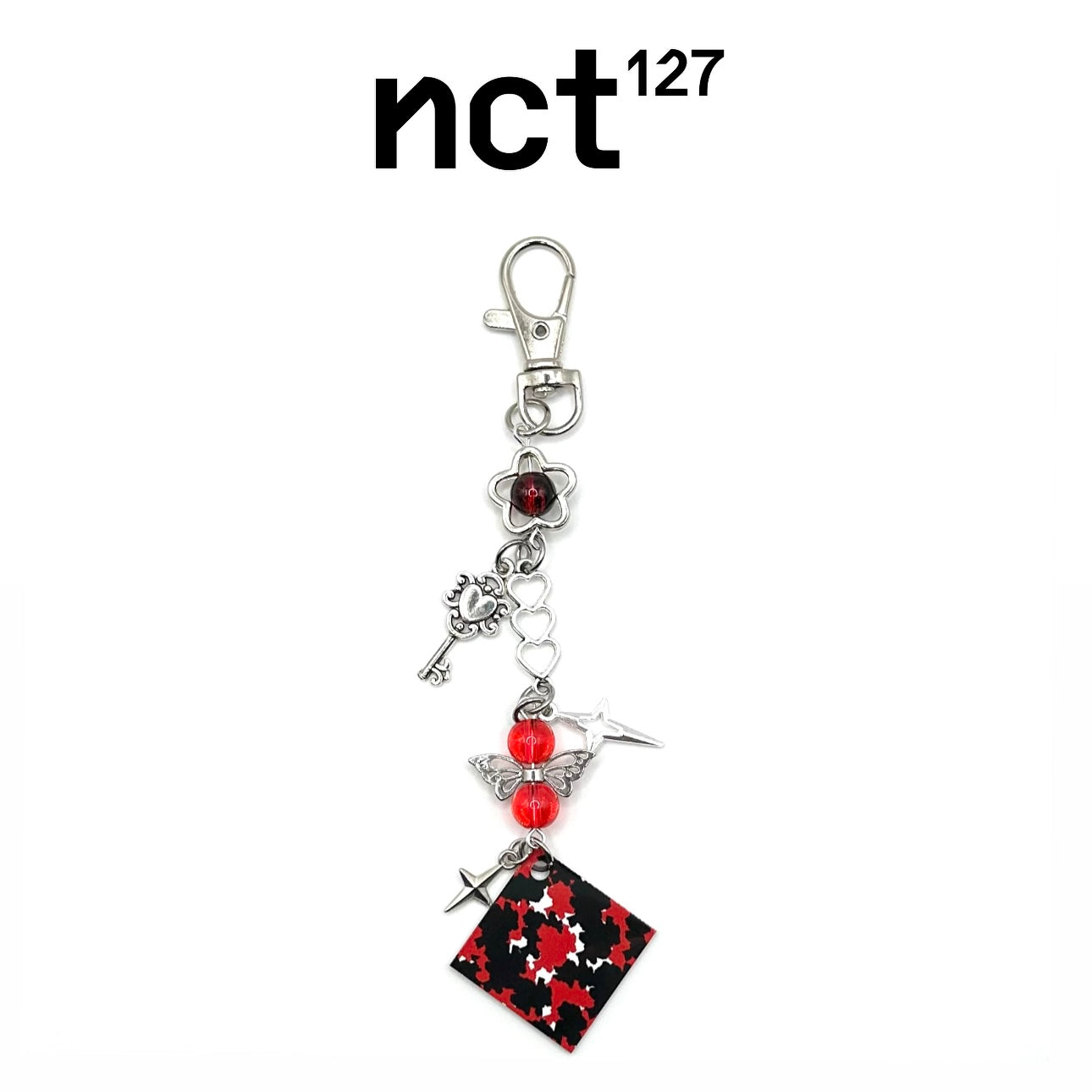 NCT 127 K-Pop NCT #127 EP Cover Charm Keychain