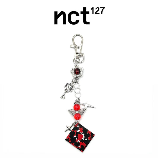NCT 127 K-Pop NCT #127 EP Cover Charm Keychain