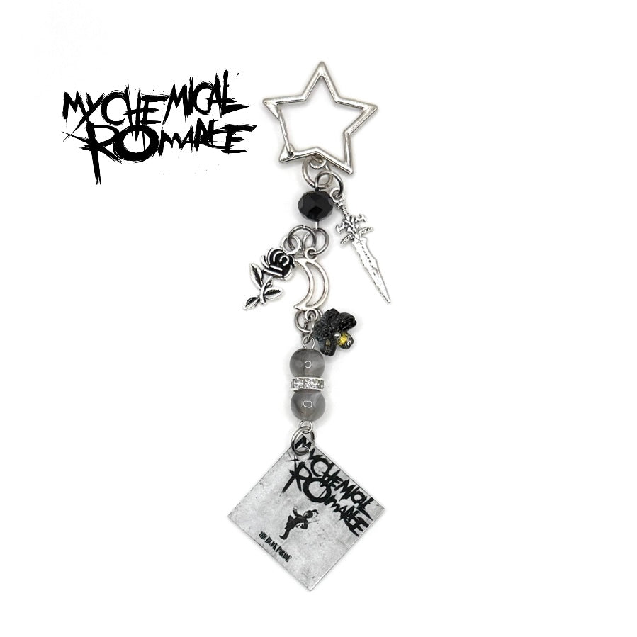 My Chemical Romance The Black Parade Album Charm Keychain