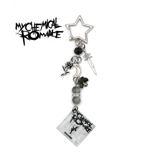My Chemical Romance The Black Parade Album Charm Keychain