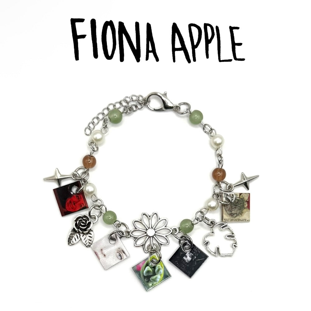 Fiona Apple Miniature Album Charm Bracelet