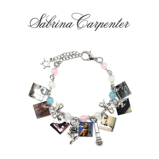 Sabrina Carpenter Mini Album Charm Bracelet