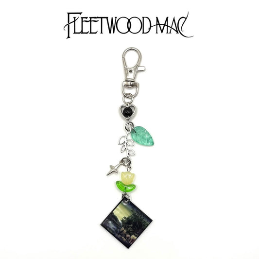 Fleetwood Mac Tango In The Night Album Beaded Charm Keychain