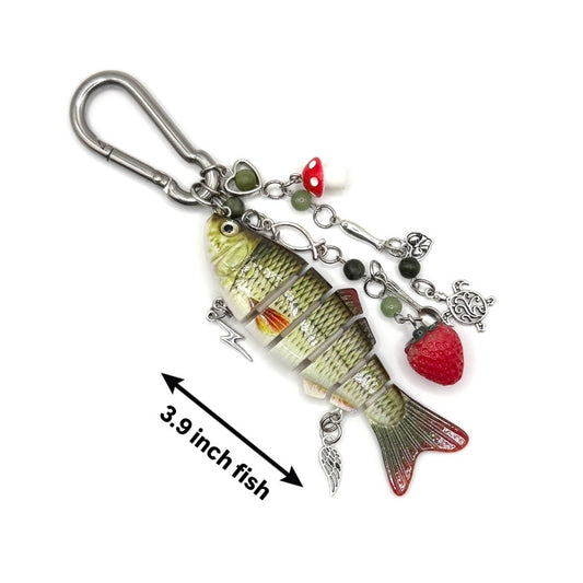 “Ella” - Fish Carabiner Bag Accessory