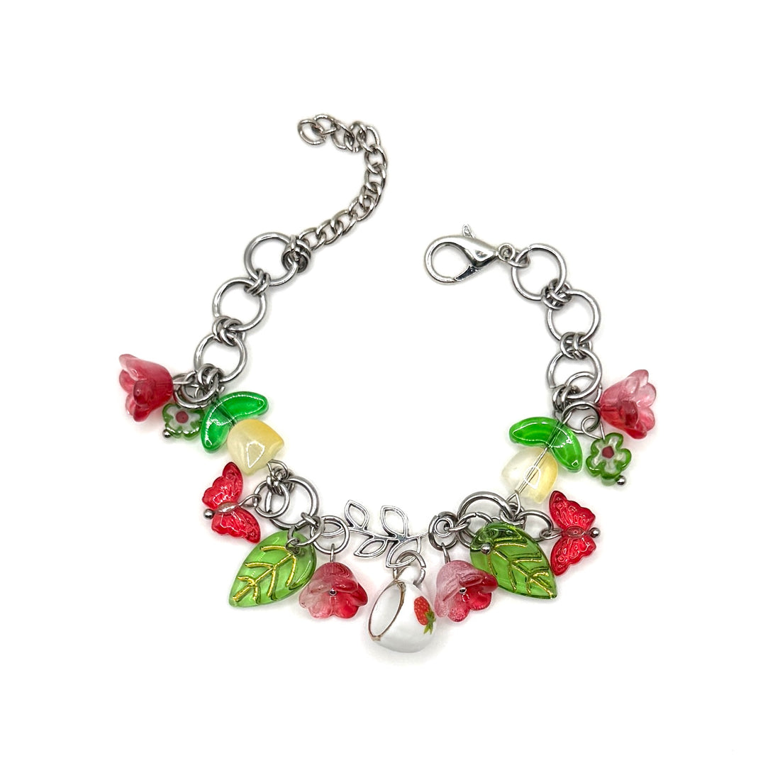 Floral Cottagecore Teacup Bracelet