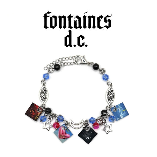 Fontaines DC Mini Album Charm Bracelet