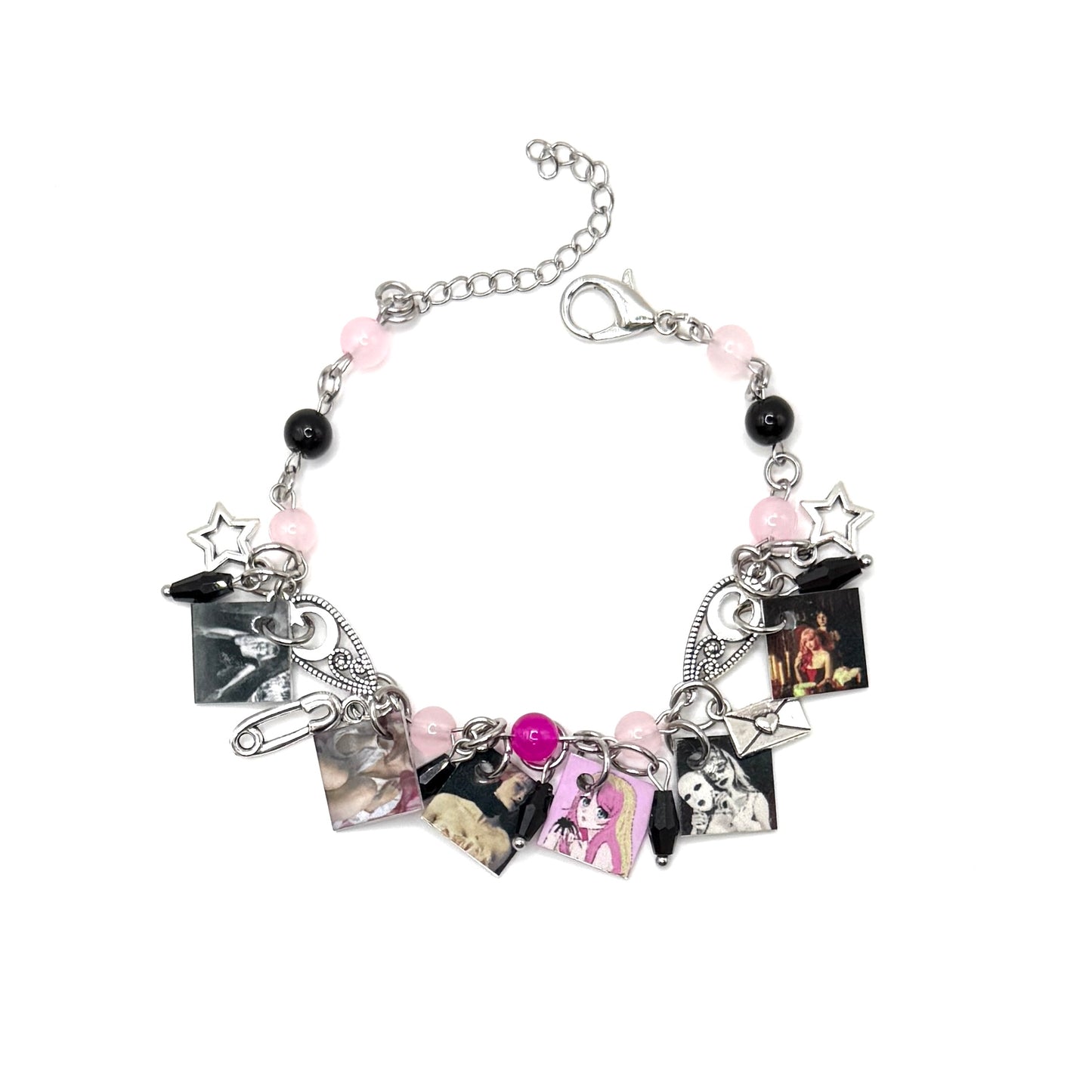Ella Red Charm Bracelet