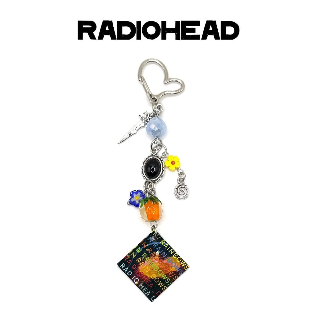 Radiohead In Rainbows Keychain