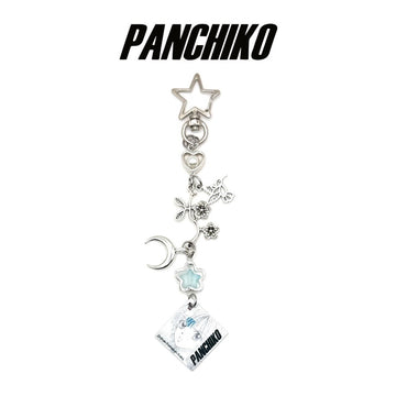 Panchiko D>E>A>T>H>M>E>T>A>L Album Charm Keychain