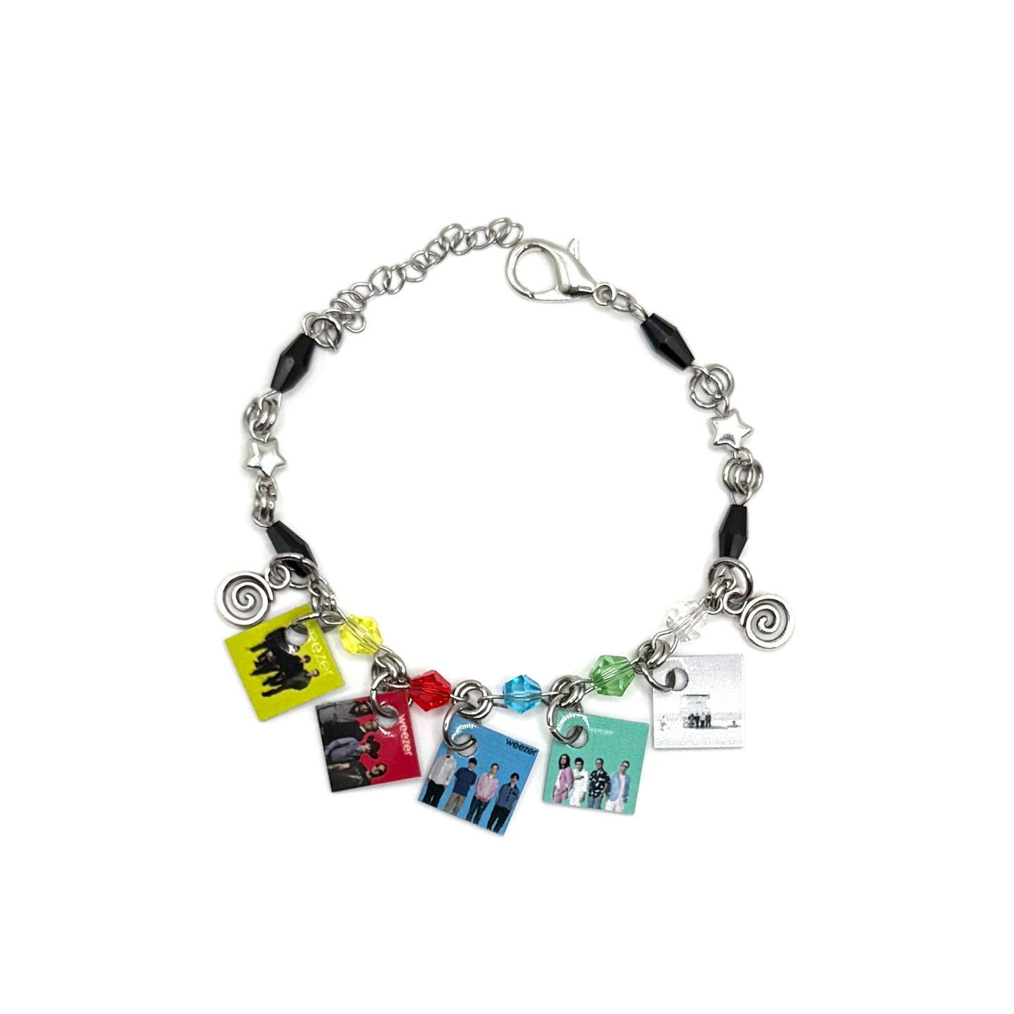 Weezer Mini Album Charm Bracelet
