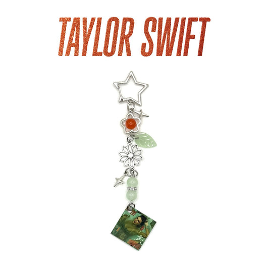 Taylor Swift The Life of a Showgirl Charm Keychain