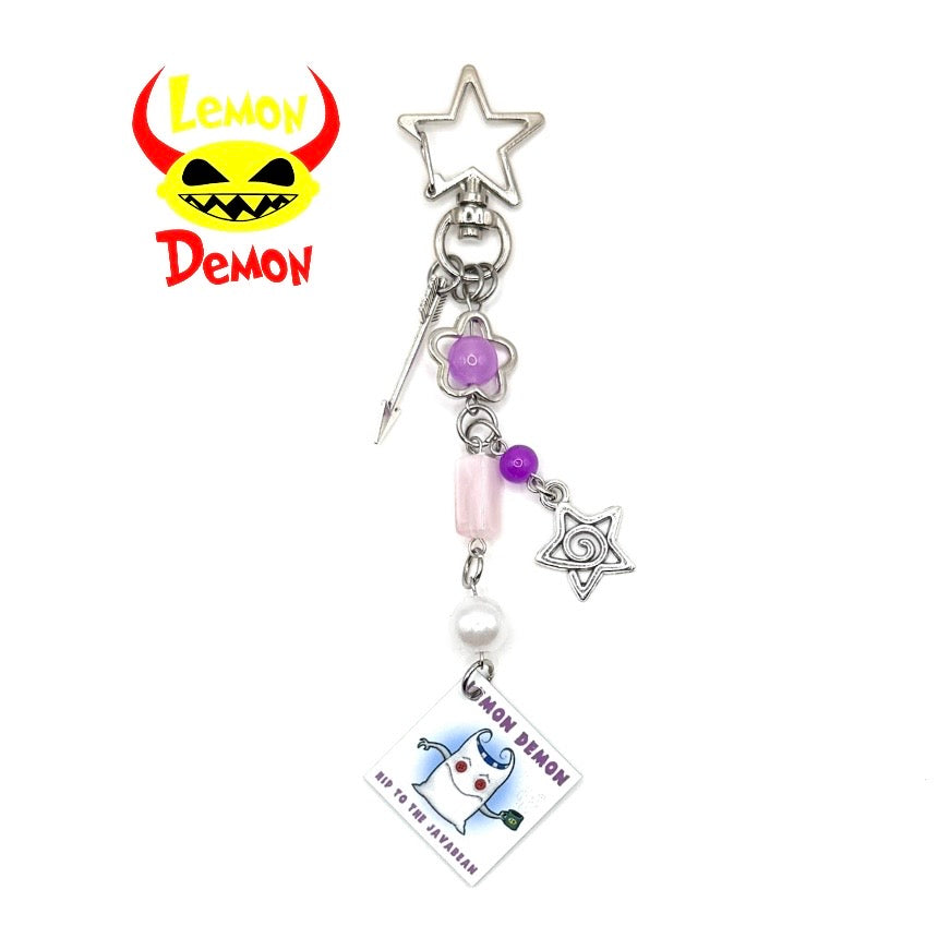 Lemon Demon Hip To The Javabean Keychain
