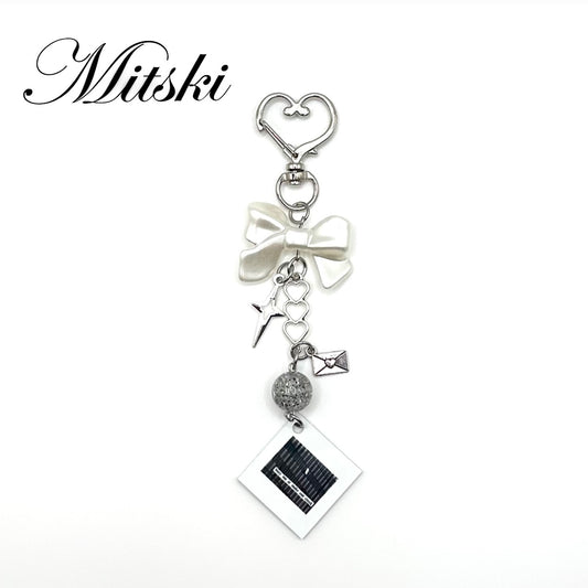 Mitski Bury Me at Make Out Creek Beaded Charm Keychain