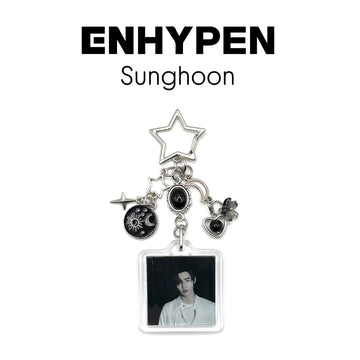 Enhypen Sunghoon Photo Charm Keychain