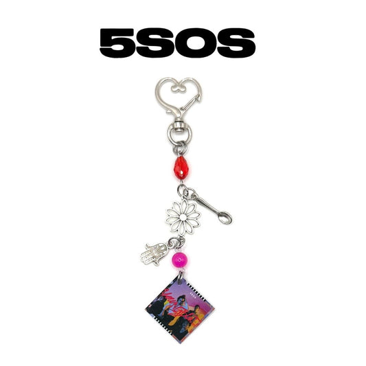 5SOS Youngblood Album Charm Keychain
