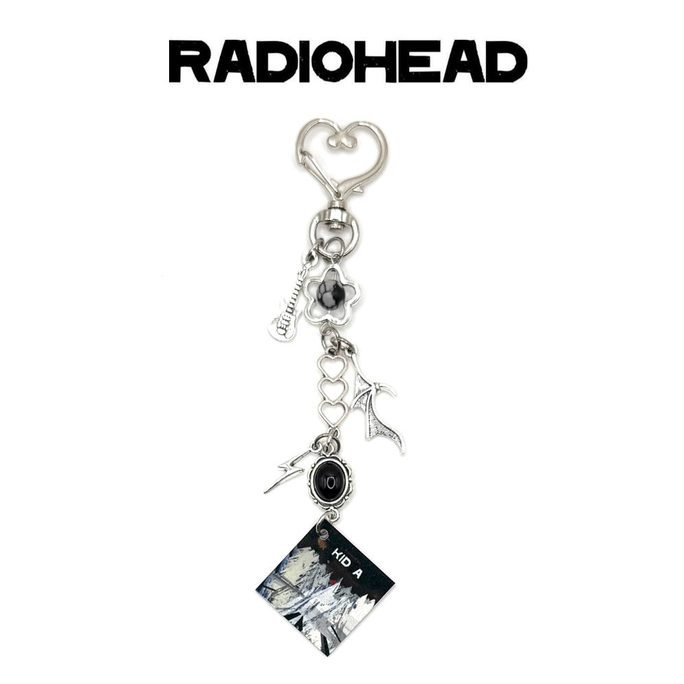 Radiohead Kid A Keychain