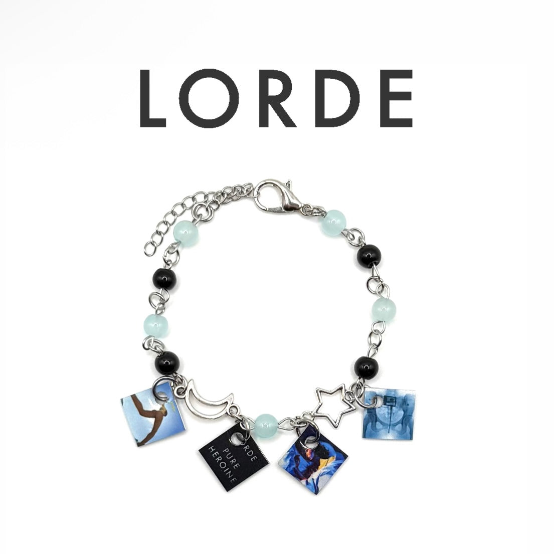 Lorde Mini Album Charm Bracelet