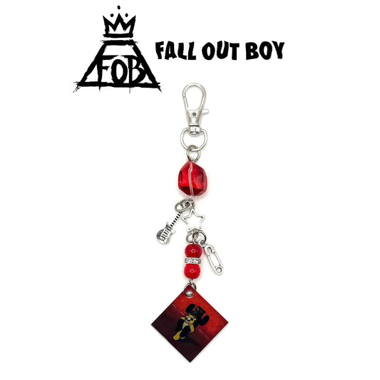 Fall Out Boy Folie à Deux Charm Keychain