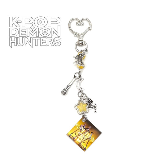K-Pop Demon Hunters Hunter/x Golden Charm Keychain