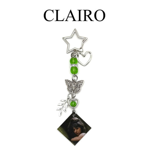Clairo Charm Album Keychain