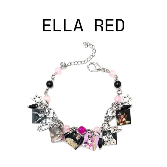 Ella Red Charm Bracelet
