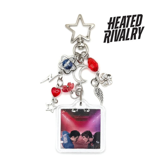 Heated Rivalry Hollanov Photo Charm Keychain