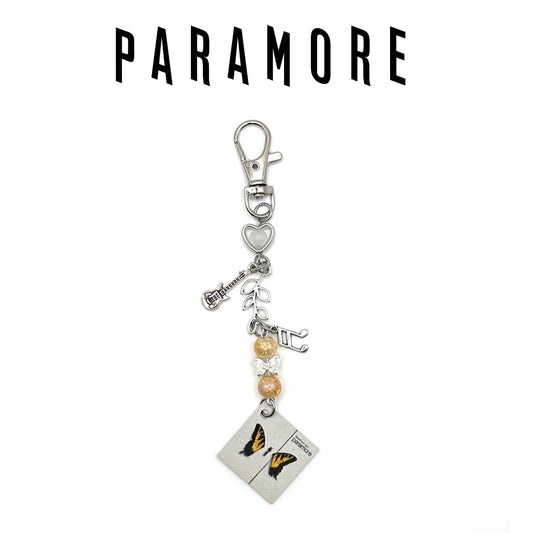 Paramore Brand New Eyes Album Charm Keychain