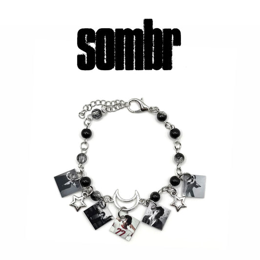 Sombr Mini Album Charm Bracelet