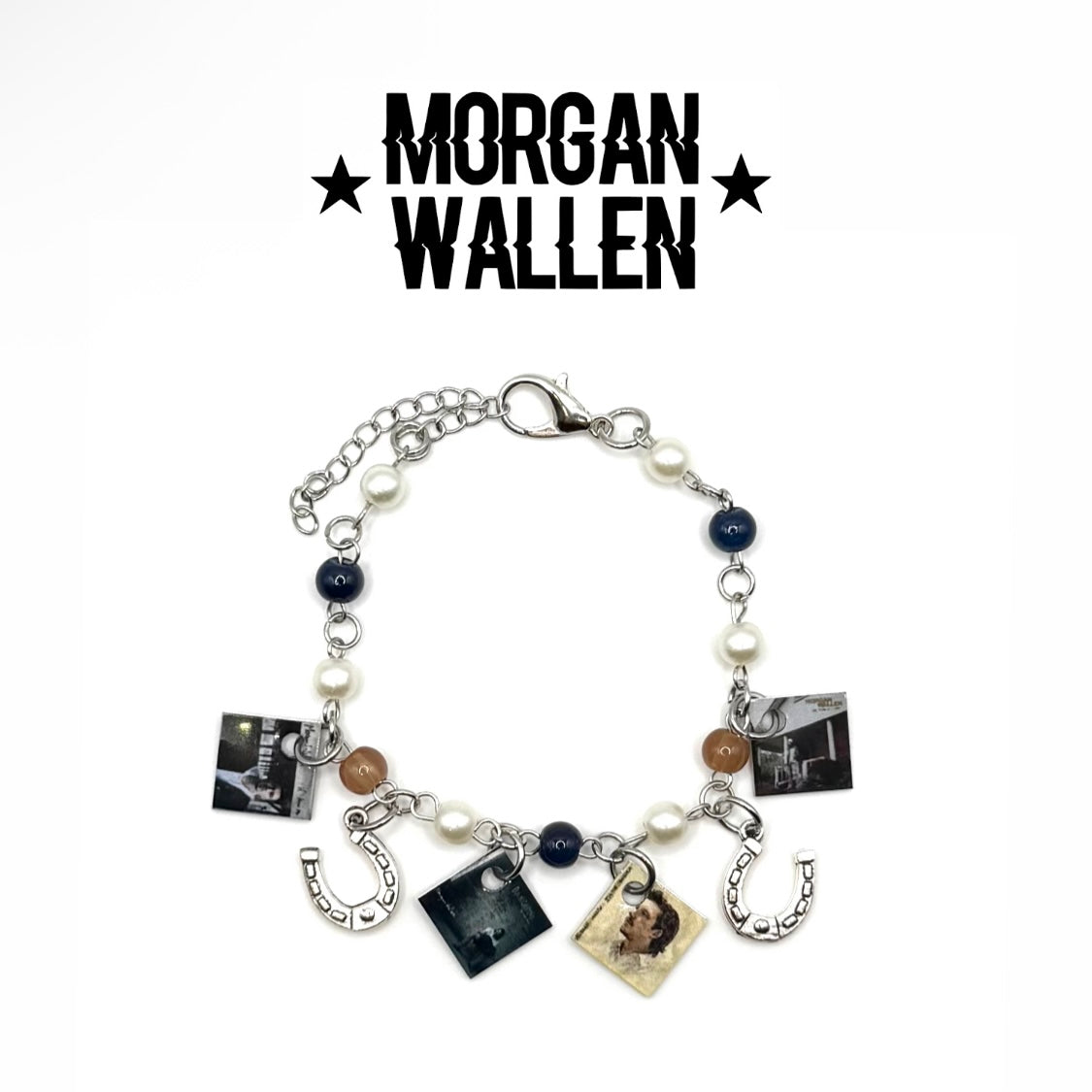 Morgan Wallen Mini Country Album Charm Bracelet