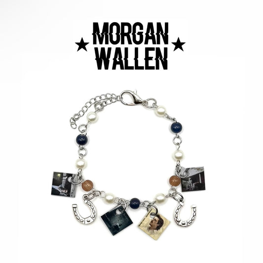 Morgan Wallen Mini Country Album Charm Bracelet