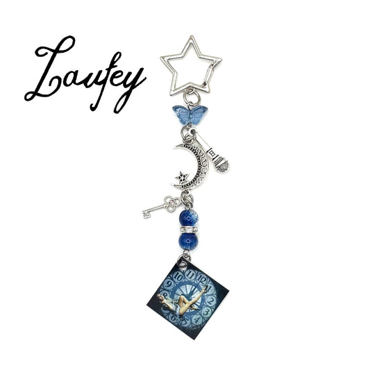 Laufey A Matter of Time Album Beaded Charm Keychain