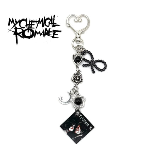 Three Cheers For Sweet Revenge MCR Album Charm Keychain