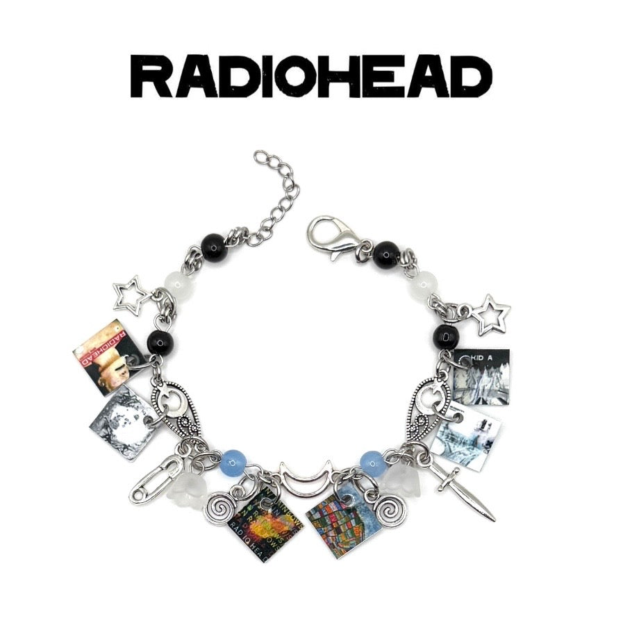 Radiohead Mini Album Charm Bracelet
