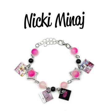 Nicki Minaj Mini Album Charm Bracelet